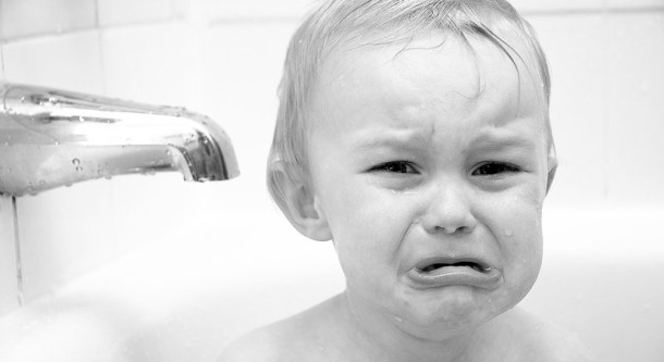 Crying children make me afraid to become a parent
